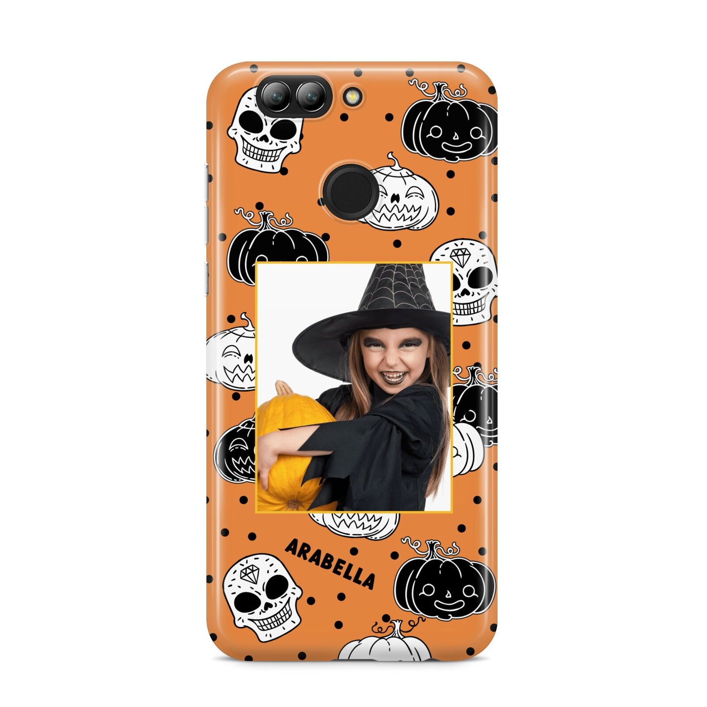 Halloween Pumpkins Photo Upload Huawei Nova 2s Phone Case