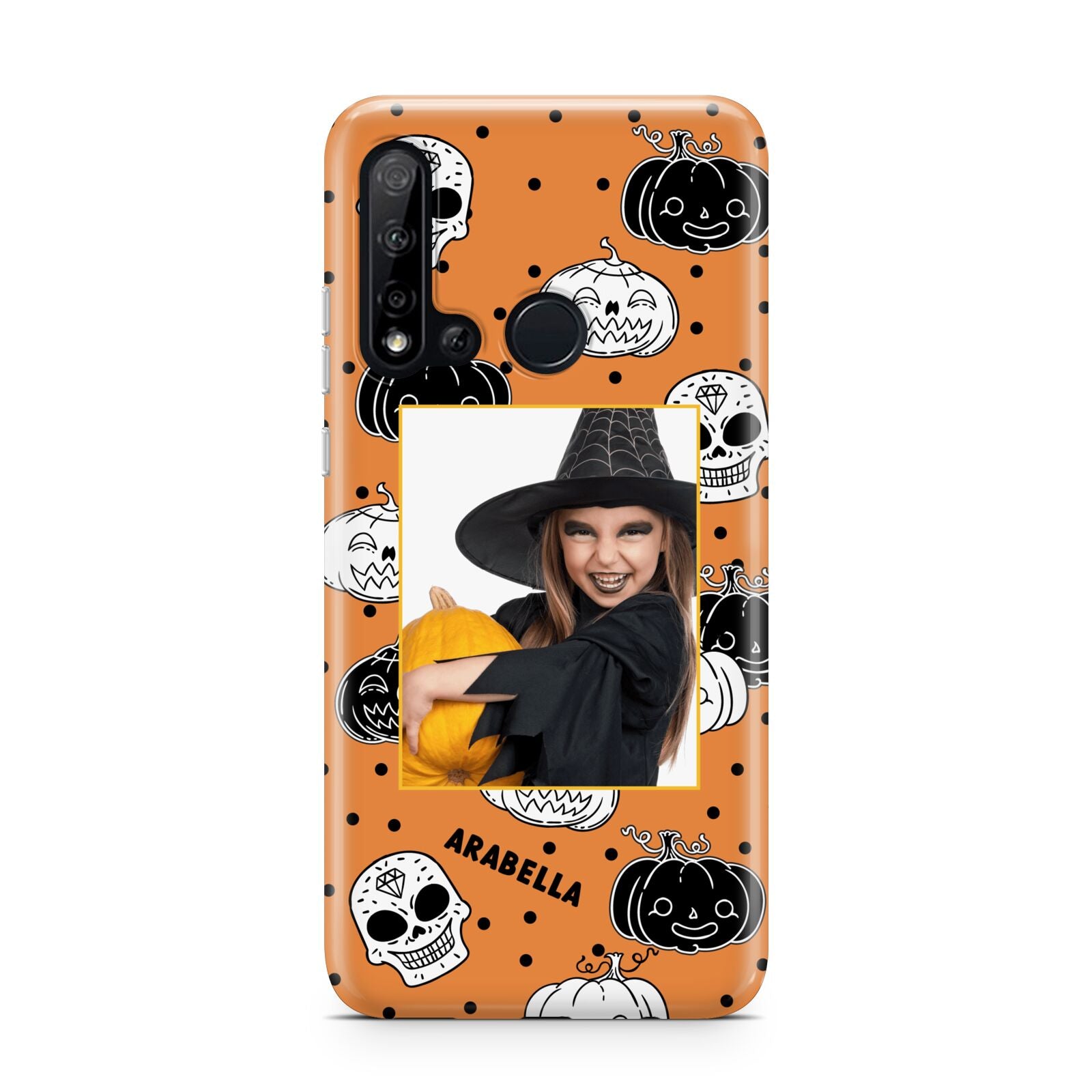 Halloween Pumpkins Photo Upload Huawei P20 Lite 5G Phone Case