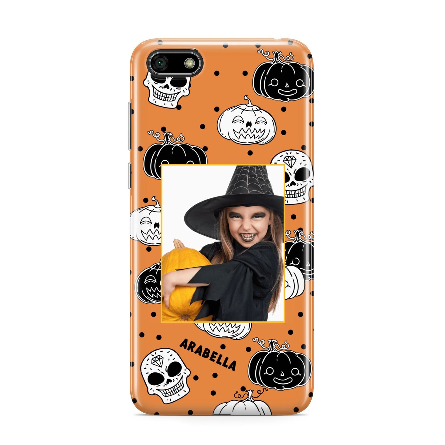 Halloween Pumpkins Photo Upload Huawei Y5 Prime 2018 Phone Case