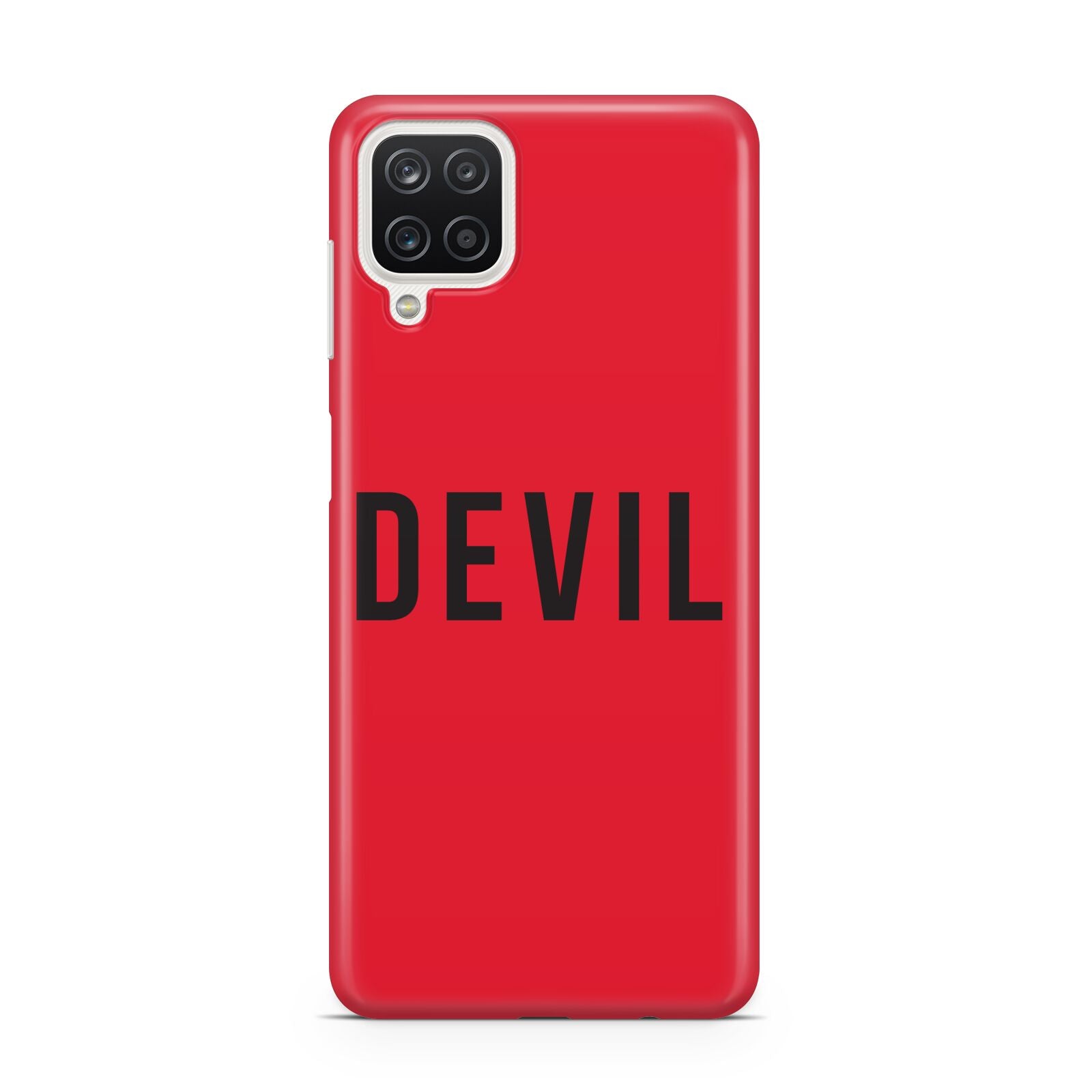 Halloween Red Devil Samsung A12 Case