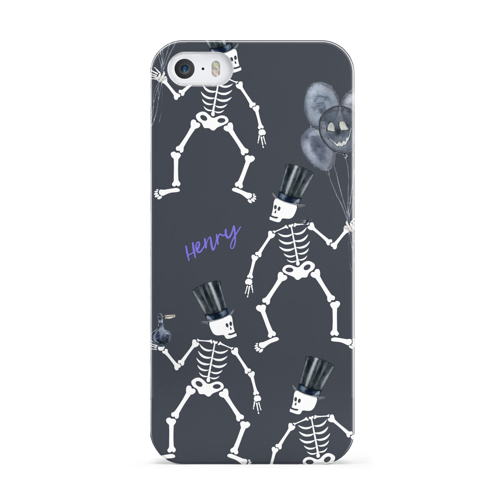 Halloween Skeleton Apple iPhone 5 Case