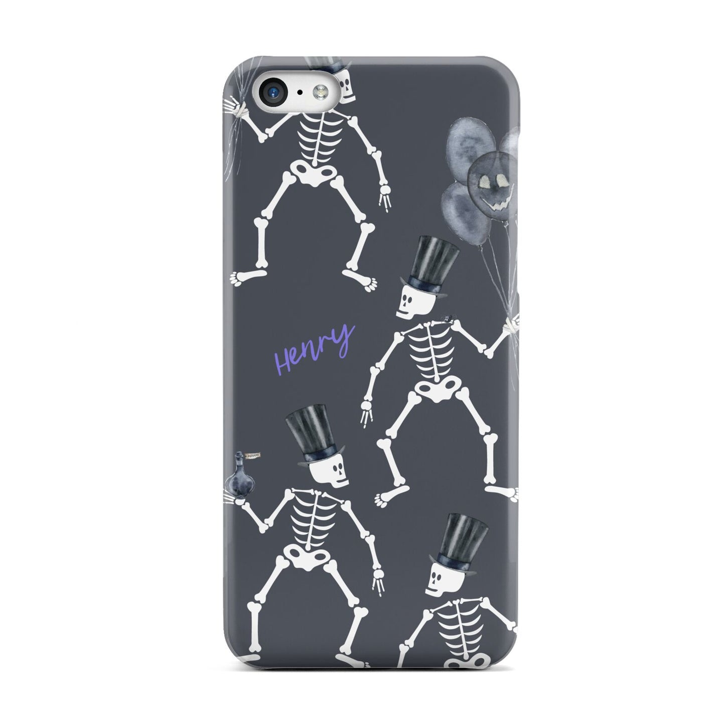 Halloween Skeleton Apple iPhone 5c Case