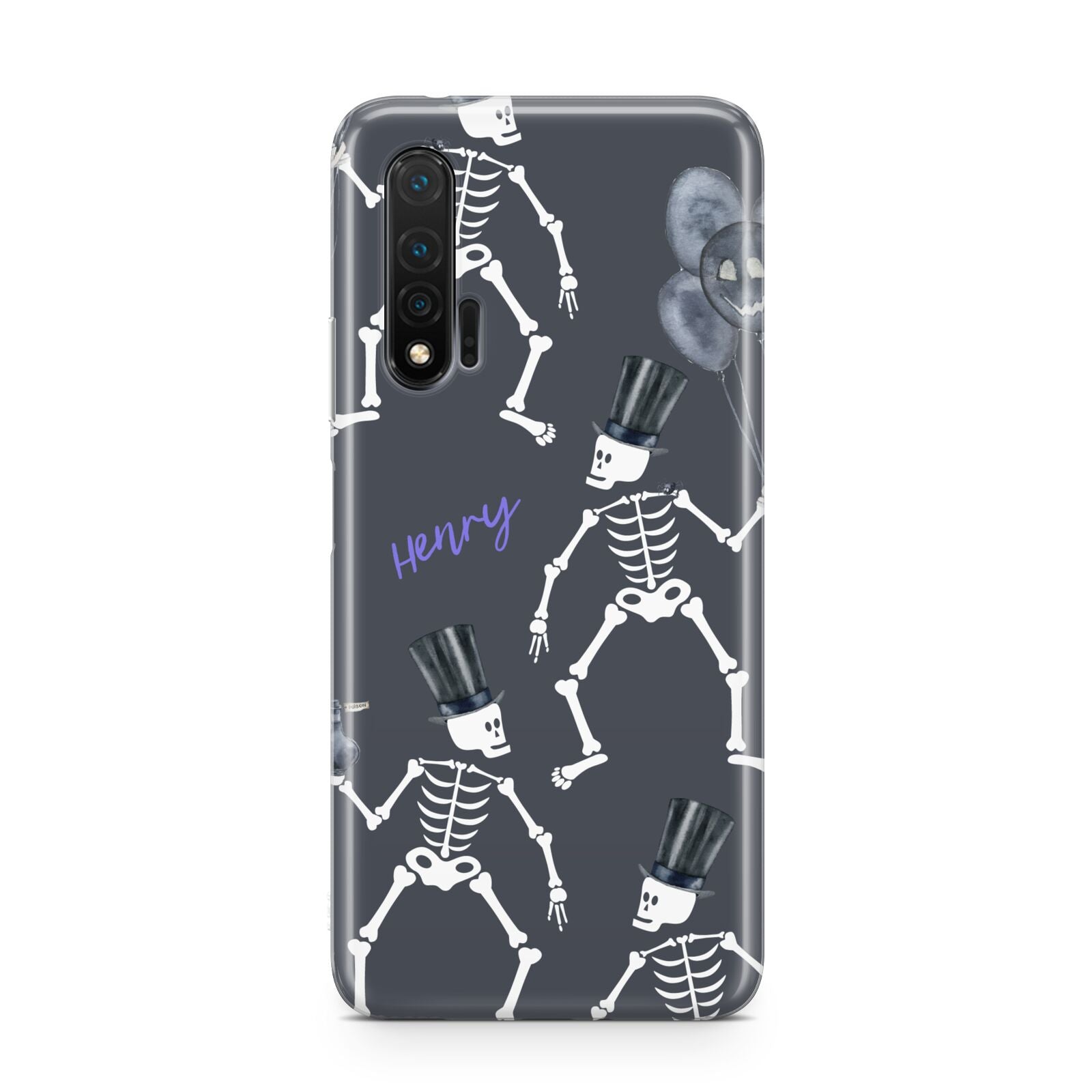 Halloween Skeleton Huawei Nova 6 Phone Case