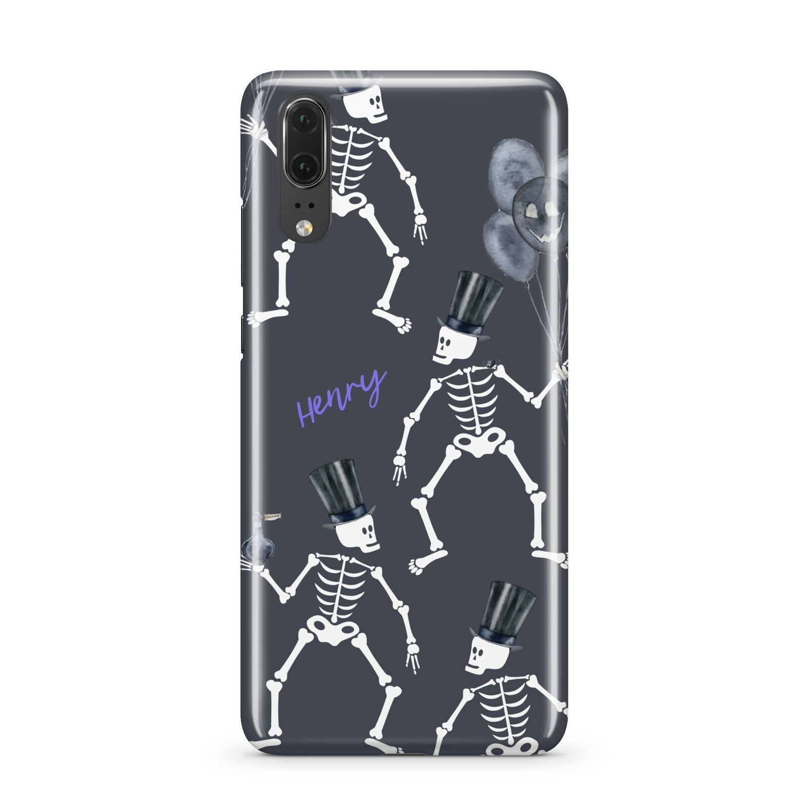 Halloween Skeleton Huawei P20 Phone Case