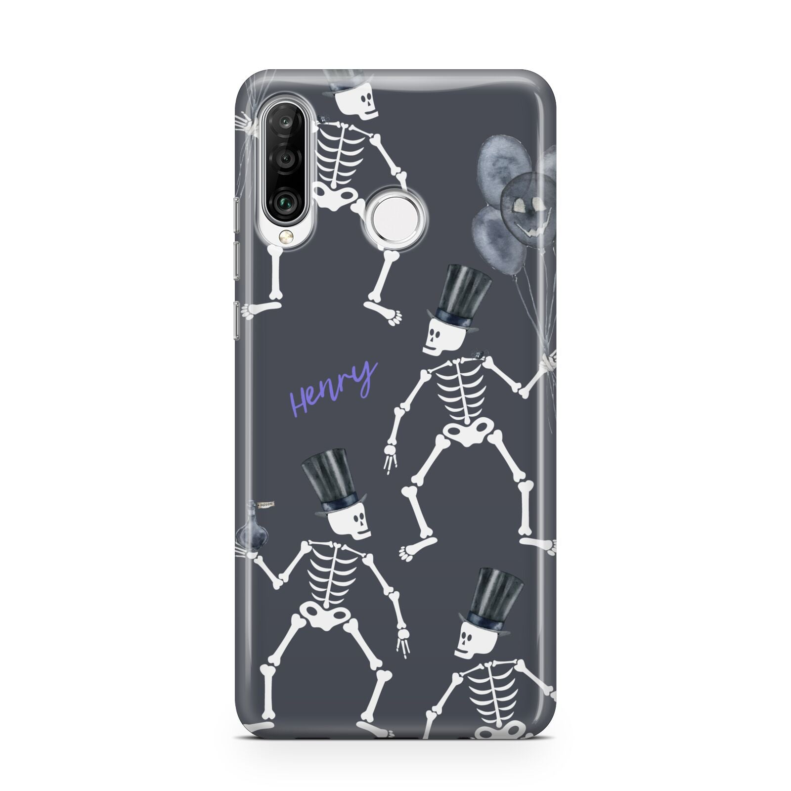 Halloween Skeleton Huawei P30 Lite Phone Case