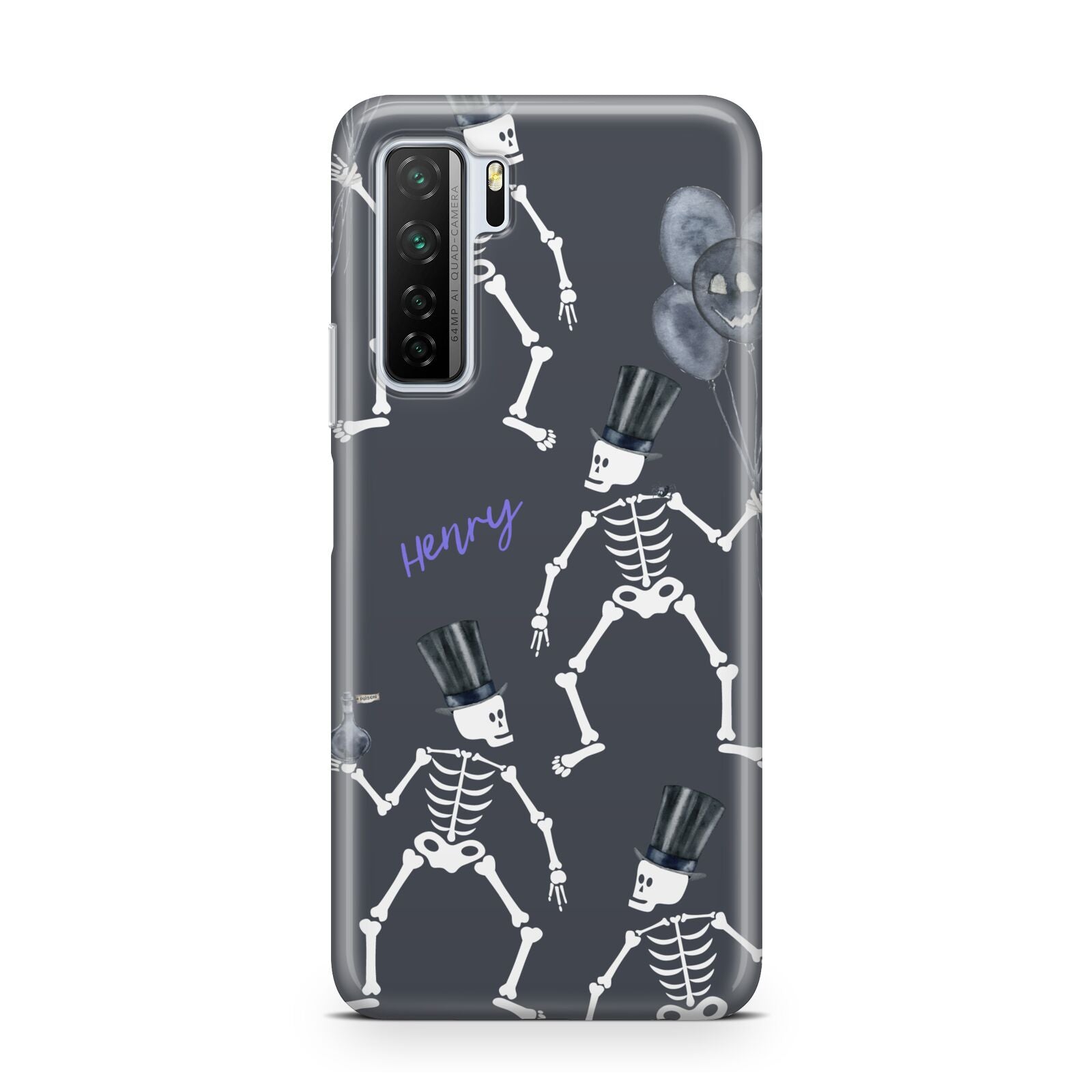 Halloween Skeleton Huawei P40 Lite 5G Phone Case