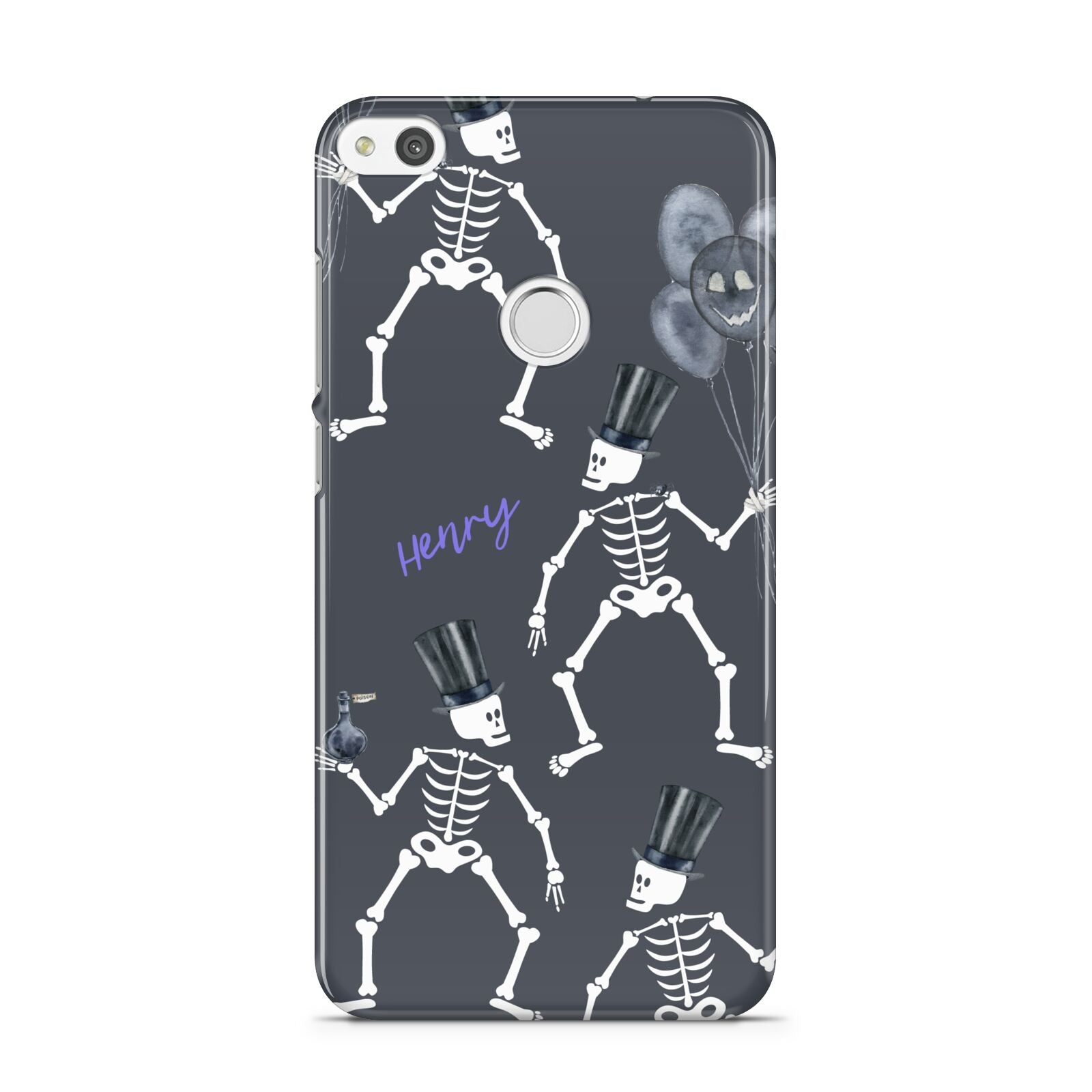 Halloween Skeleton Huawei P8 Lite Case