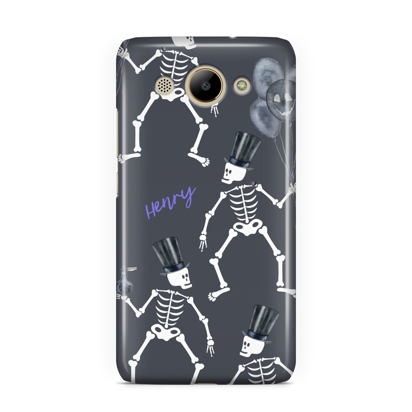 Halloween Skeleton Huawei Y3 2017