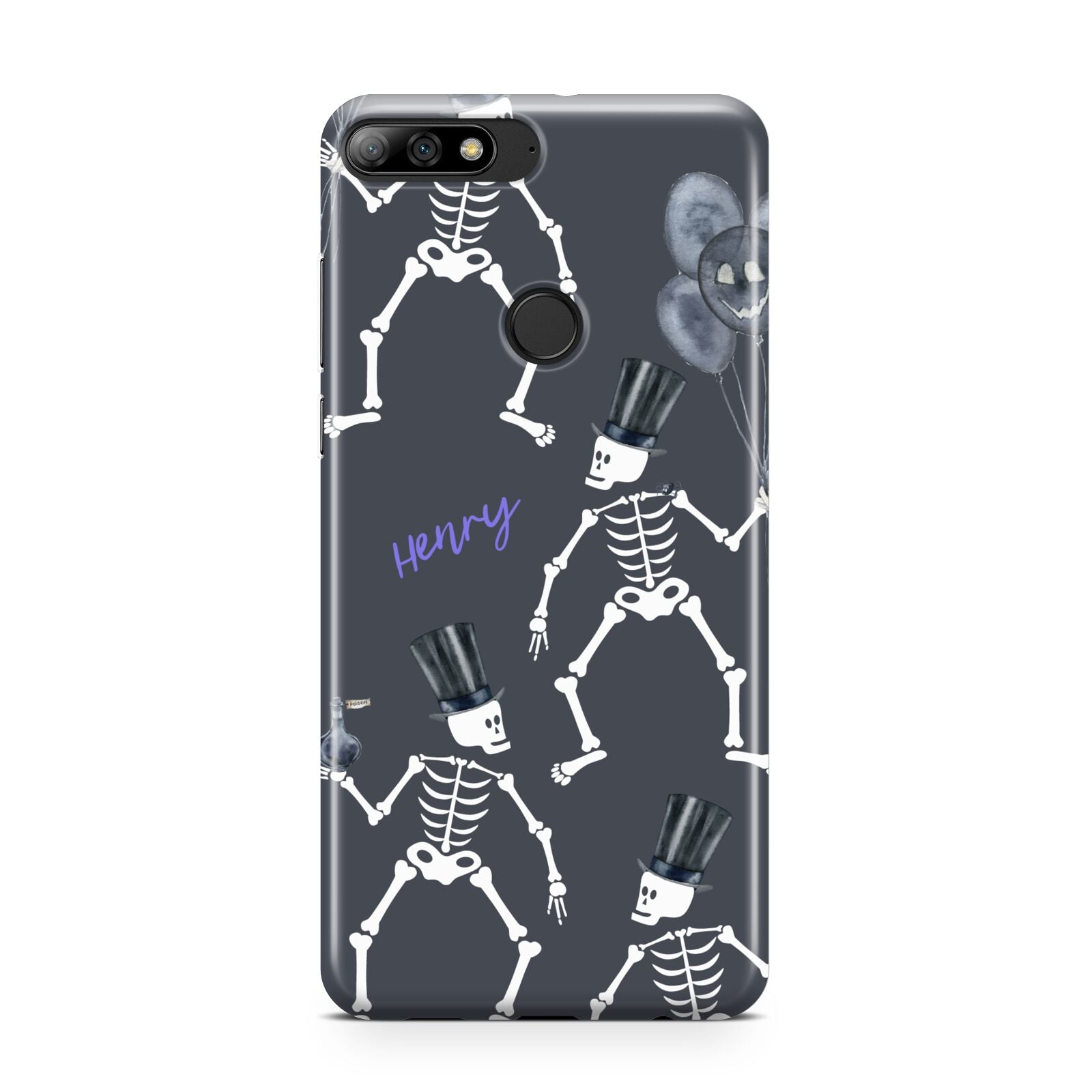 Halloween Skeleton Huawei Y7 2018