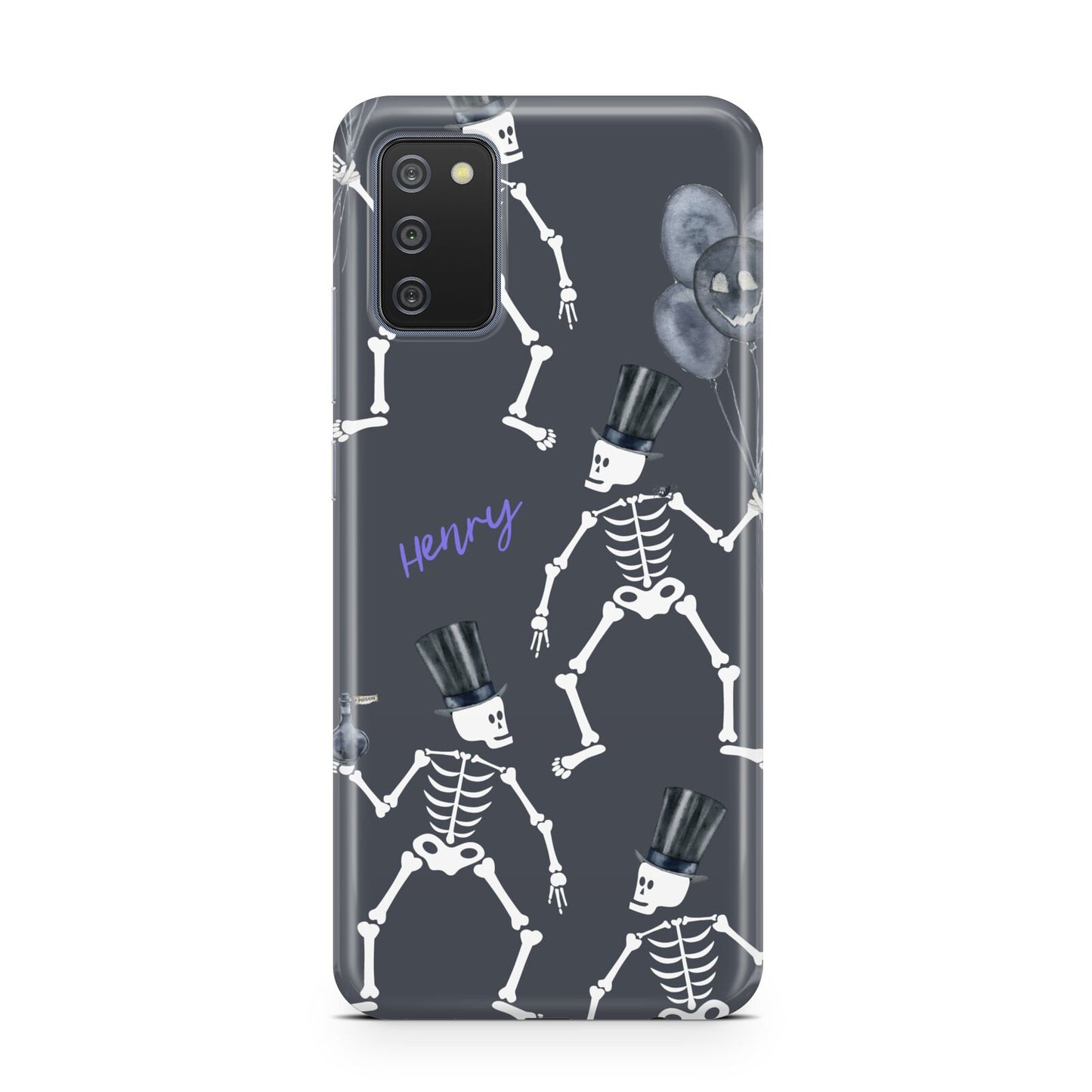 Halloween Skeleton Samsung A02s Case