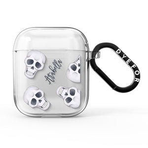 Halloween Skulls AirPods Case