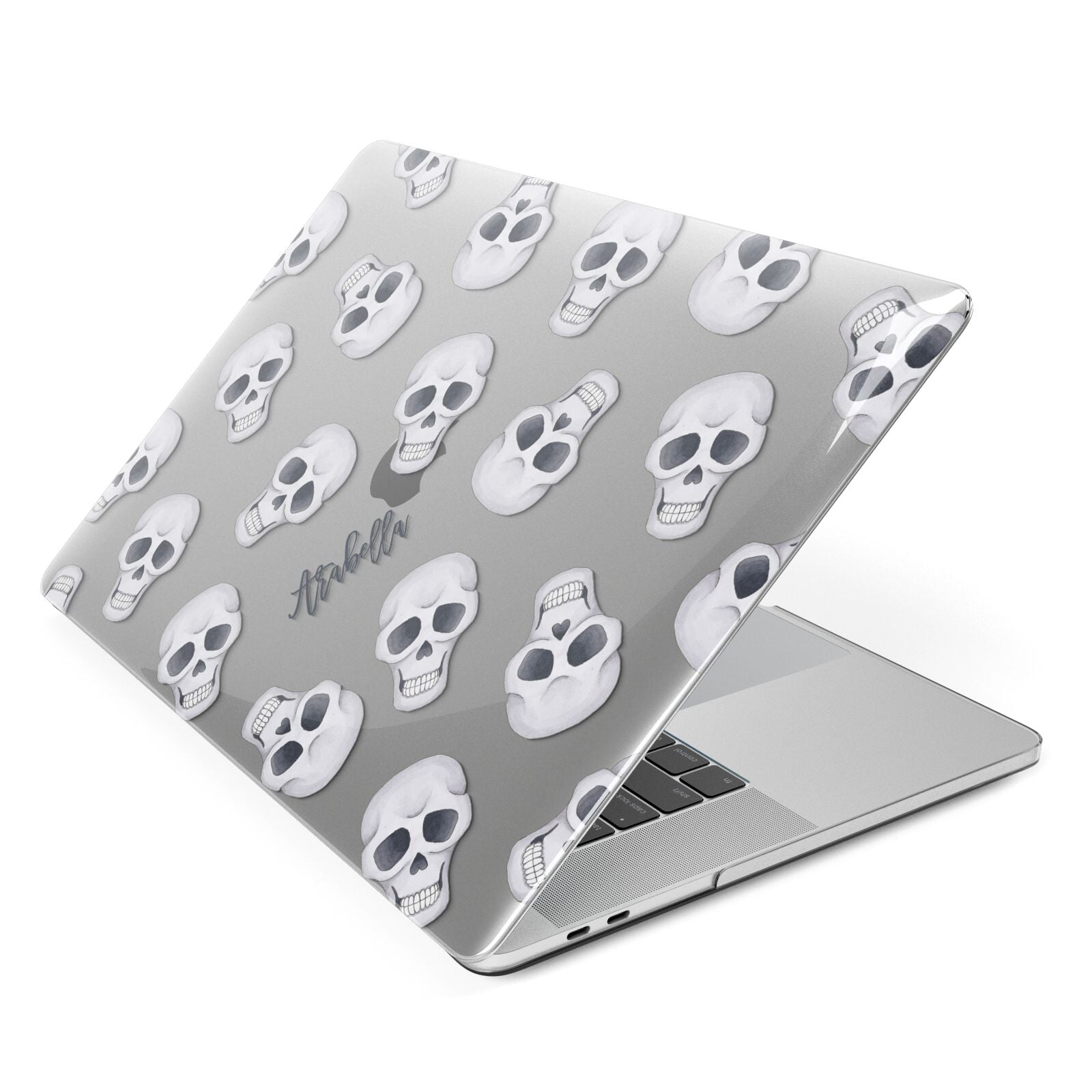 Halloween Skulls Apple MacBook Case Side View