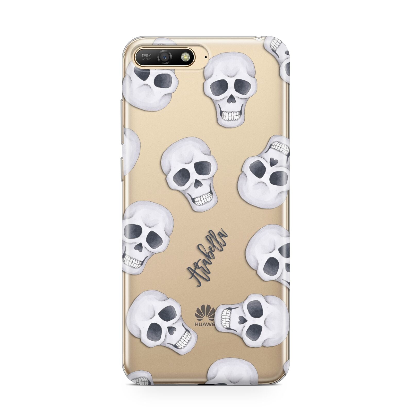 Halloween Skulls Huawei Y6 2018