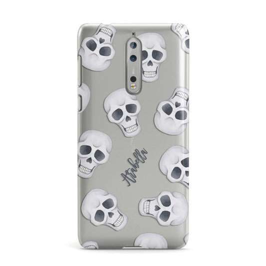 Halloween Skulls Nokia Case