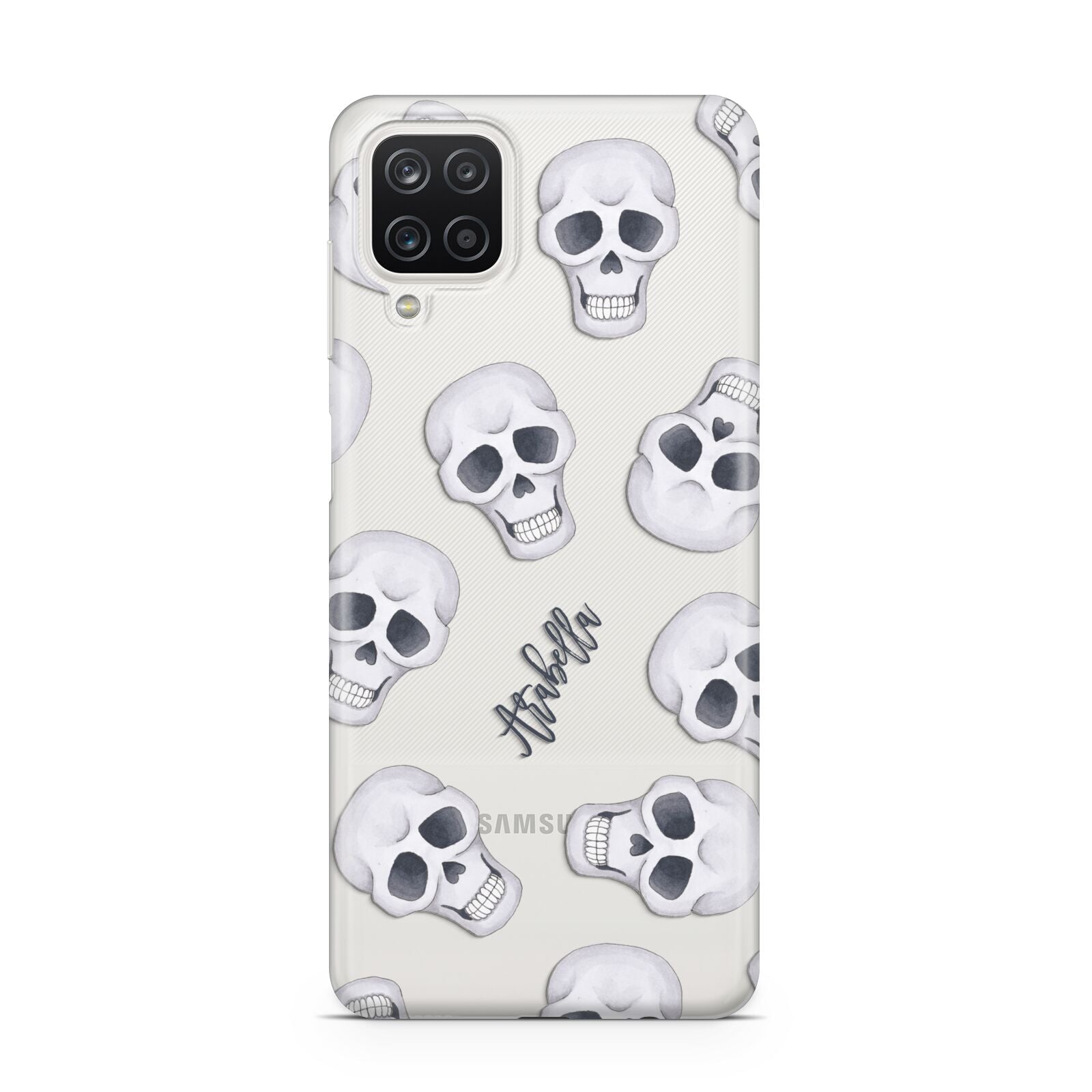 Halloween Skulls Samsung A12 Case