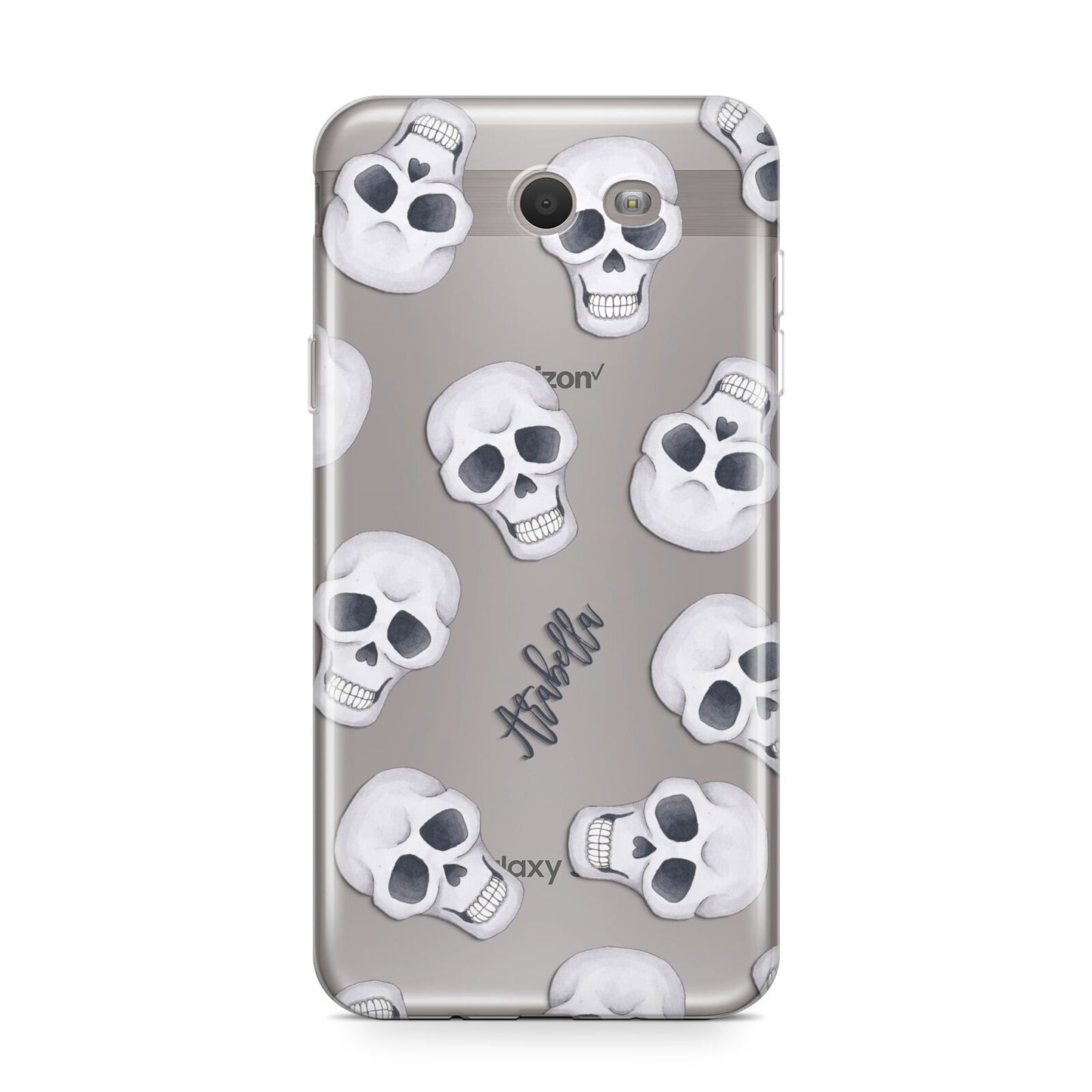 Halloween Skulls Samsung Galaxy J7 2017 Case