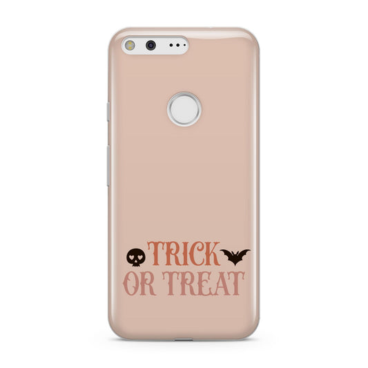 Halloween Trick or Treat Google Pixel Case