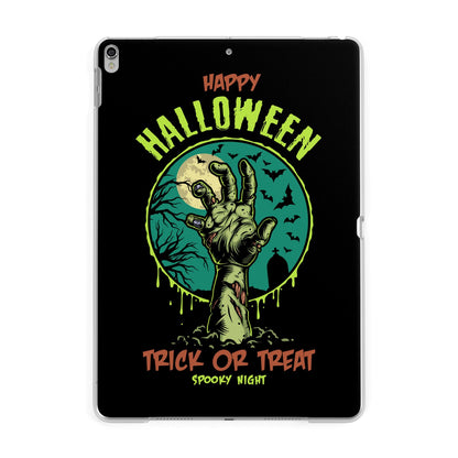 Halloween Zombie Hand Apple iPad Silver Case