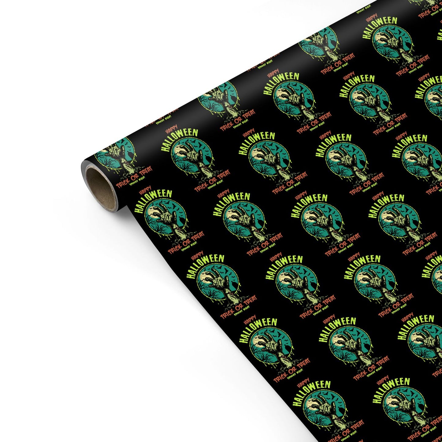 Halloween Zombie Hand Personalised Gift Wrap