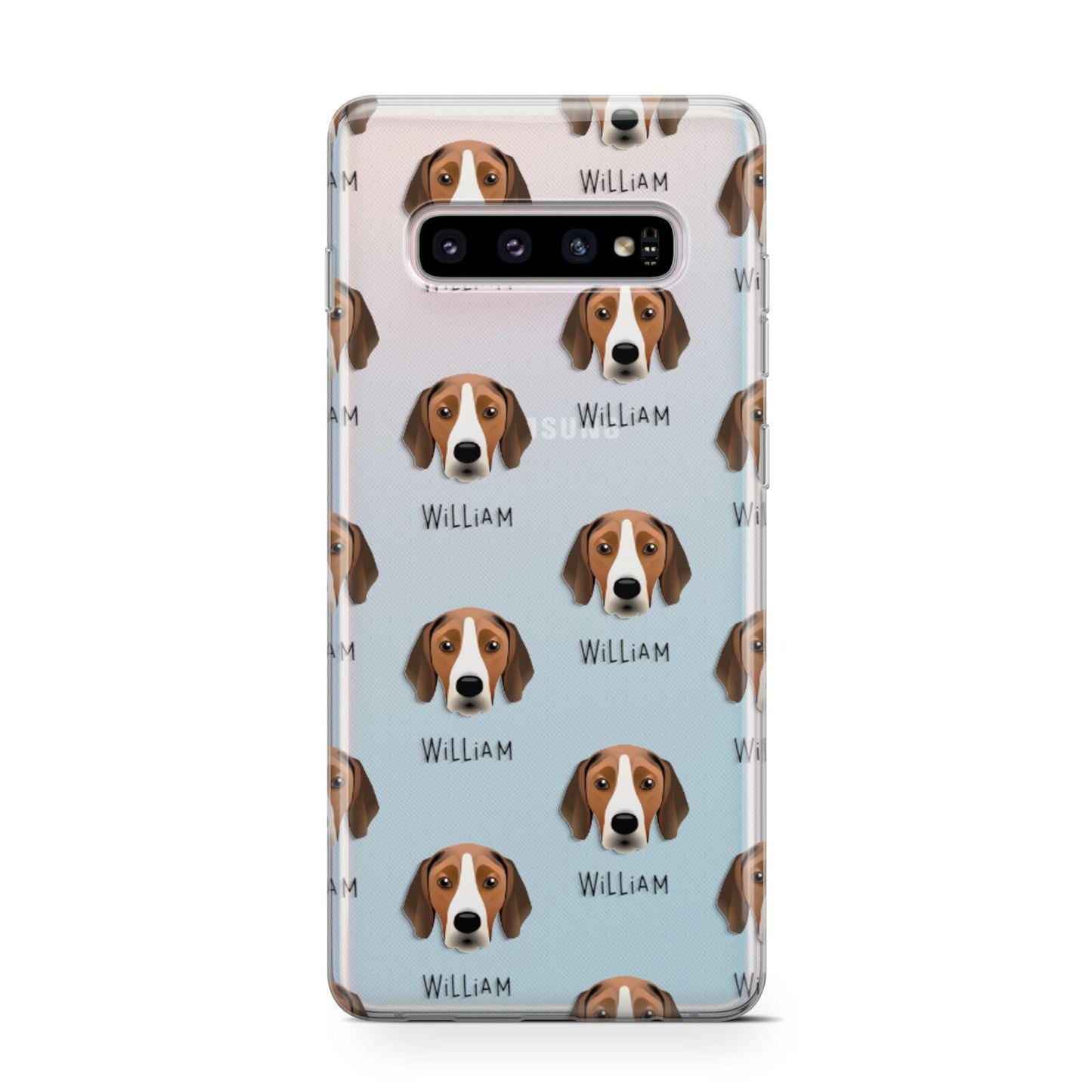 Hamiltonstovare Icon with Name Samsung Galaxy S10 Case