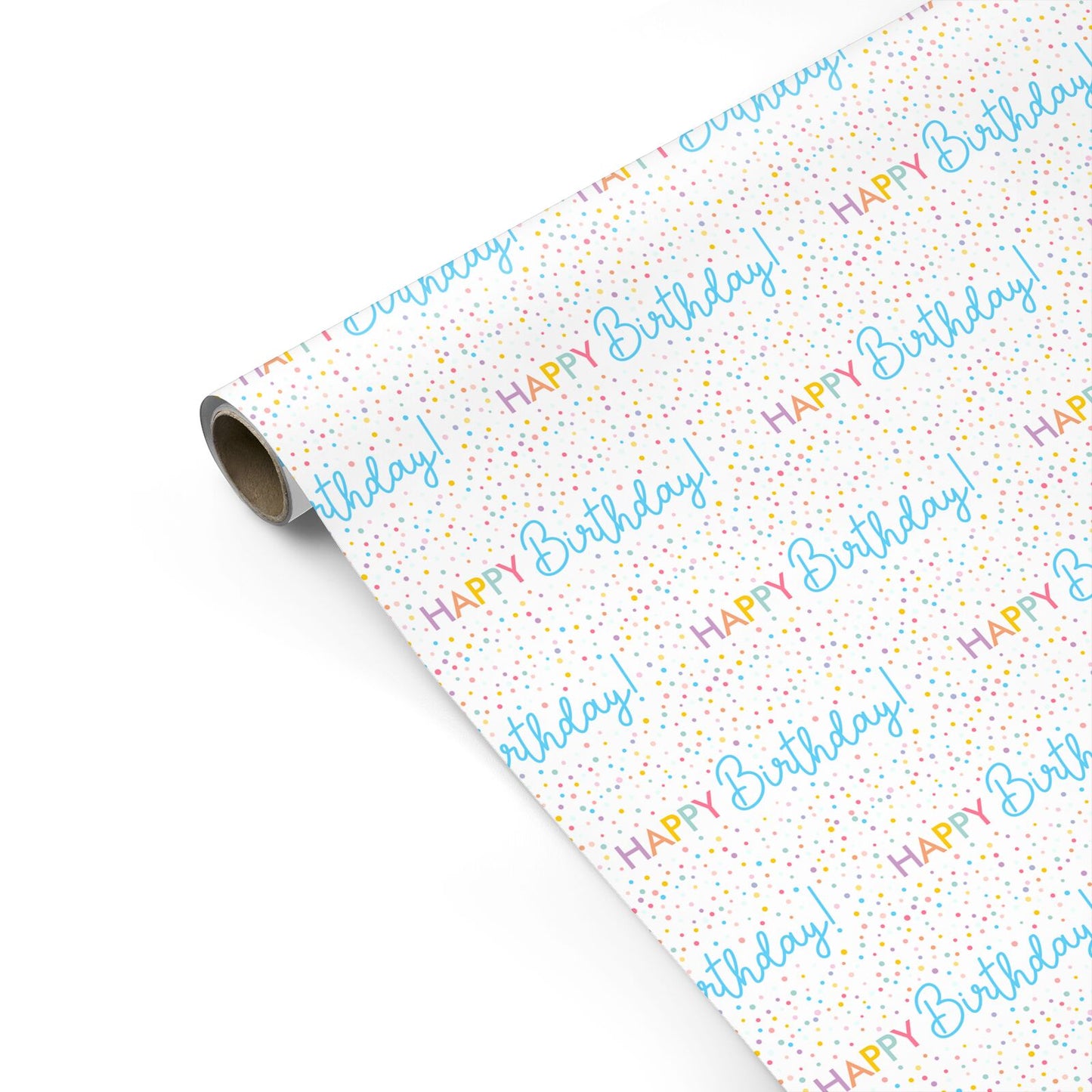 WRAPPING PAPER: BIRTHDAY, 17.5 SQ FT., 30x7 FT. #38257 (PK 48