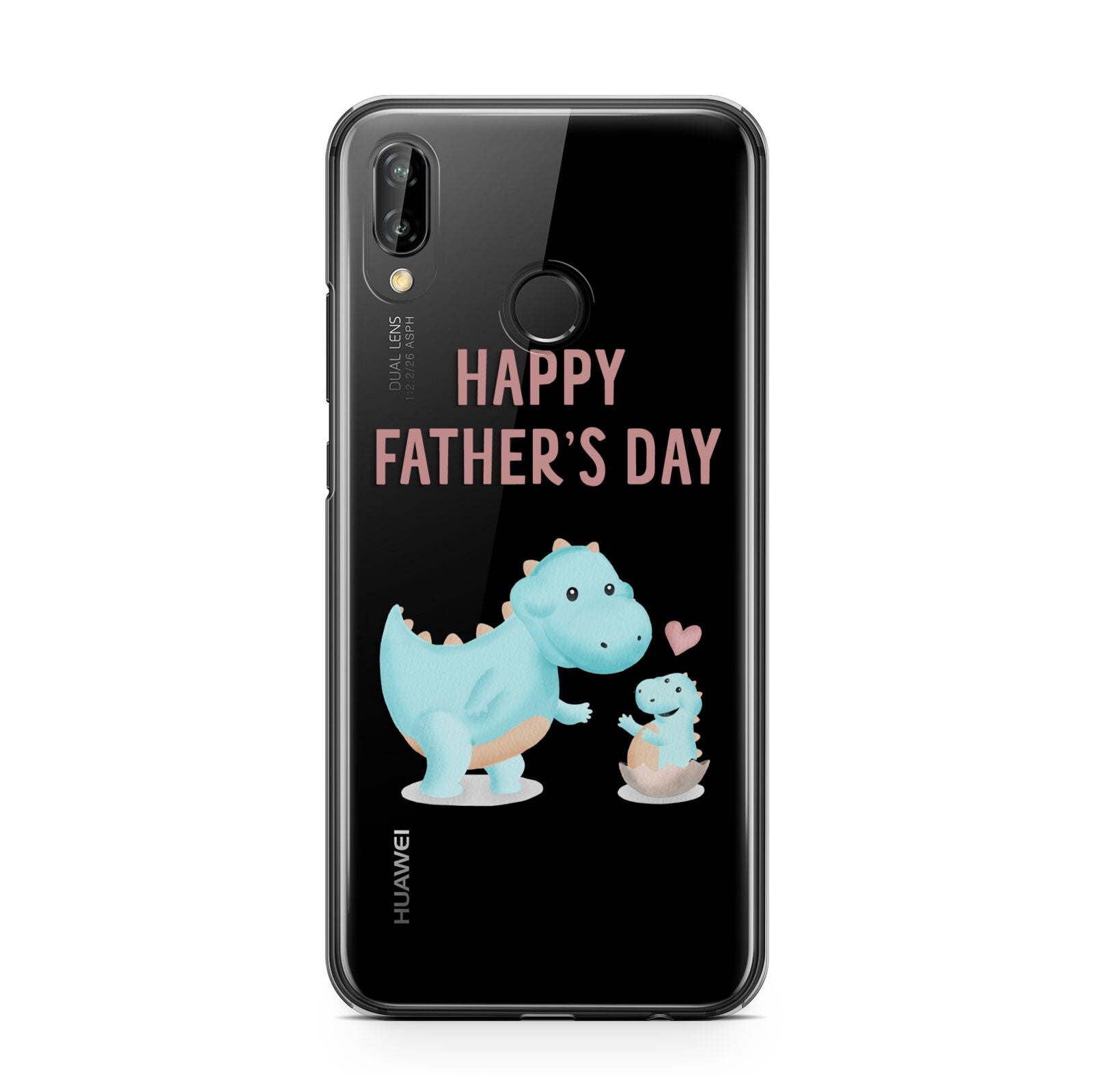 Happy Fathers Day Daddysaurus Huawei P20 Lite Phone Case