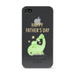 Happy Fathers Day Dino Apple iPhone 4s Case