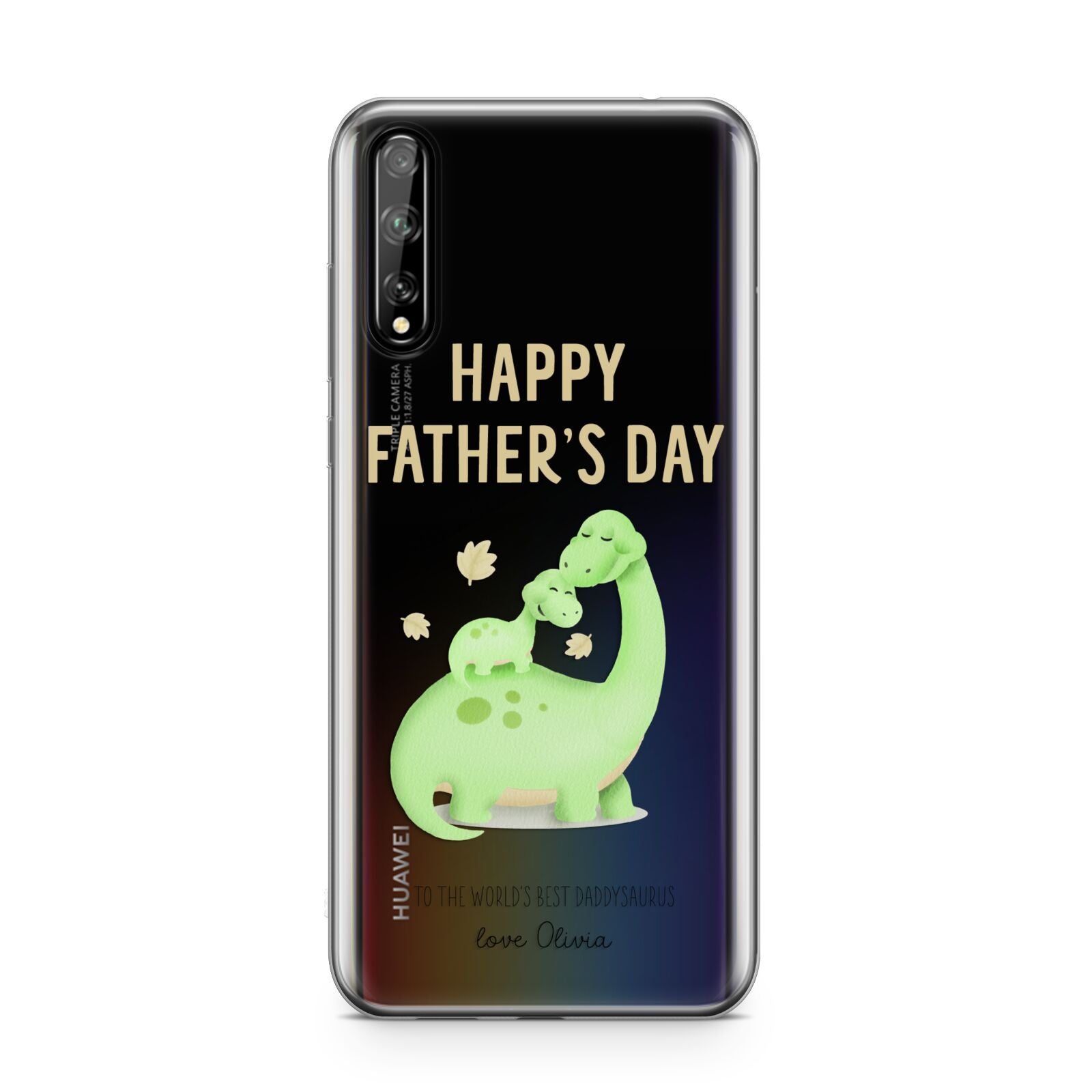 Happy Fathers Day Dino Huawei Enjoy 10s Phone Case