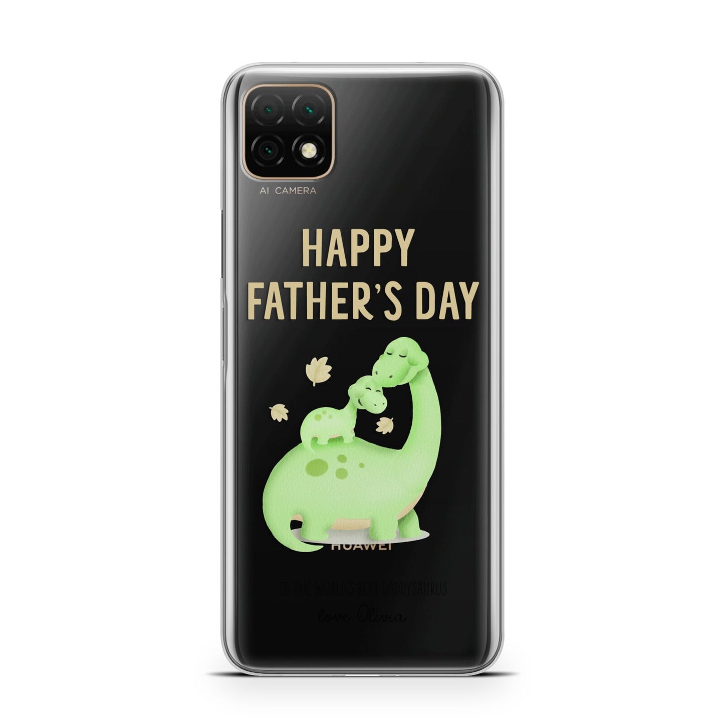 Happy Fathers Day Dino Huawei Enjoy 20 Phone Case