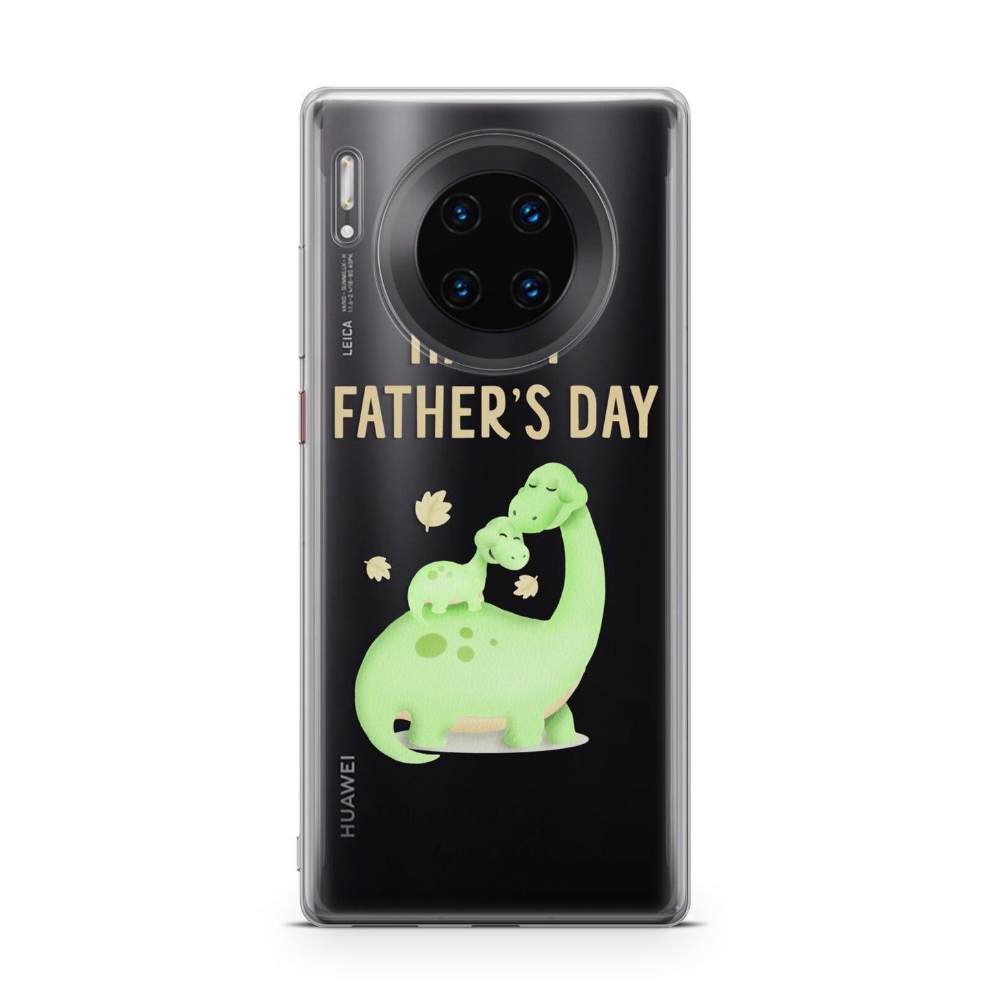 Happy Fathers Day Dino Huawei Mate 30 Pro Phone Case