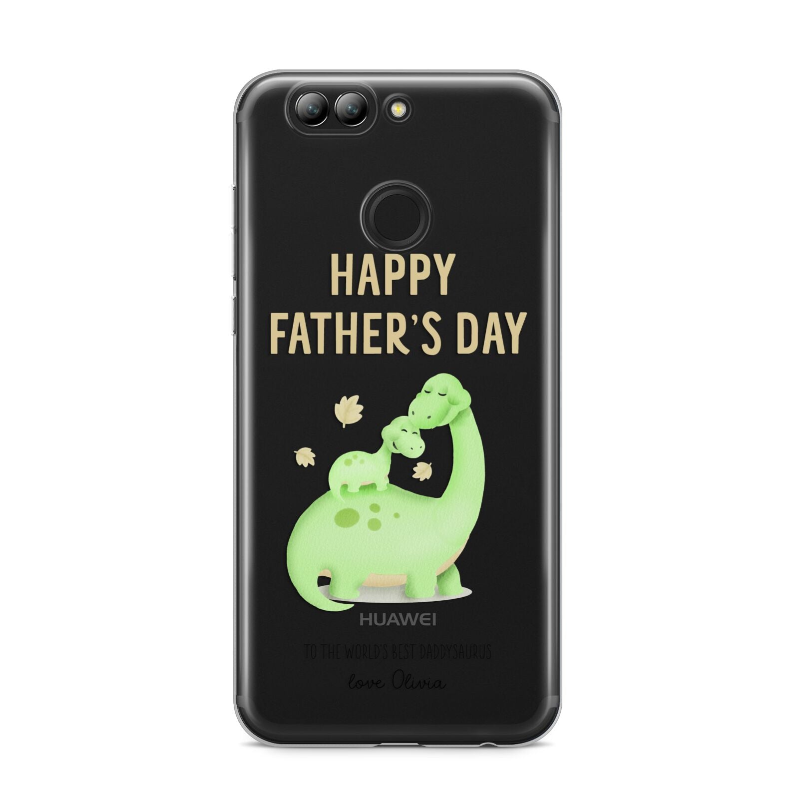 Happy Fathers Day Dino Huawei Nova 2s Phone Case