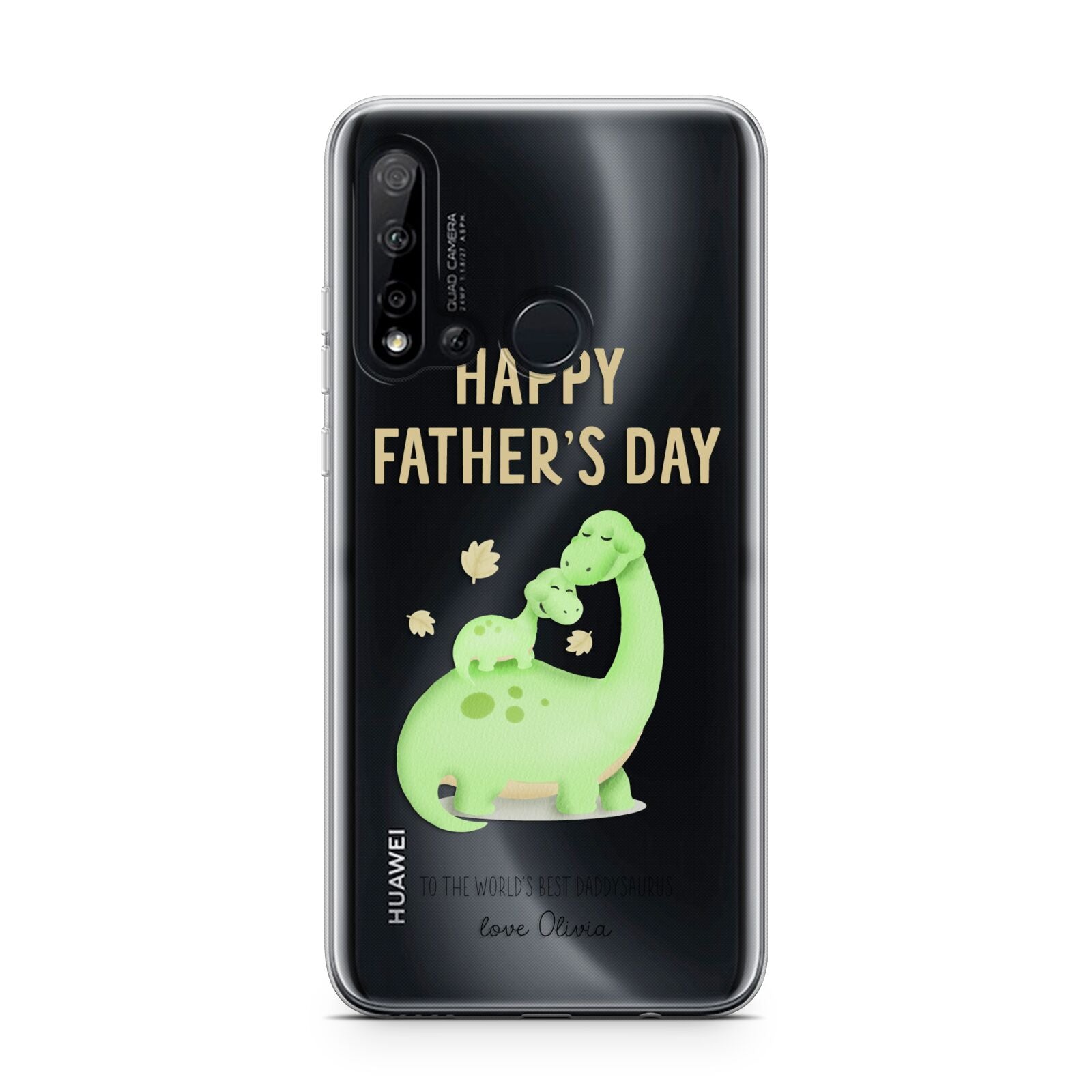 Happy Fathers Day Dino Huawei P20 Lite 5G Phone Case