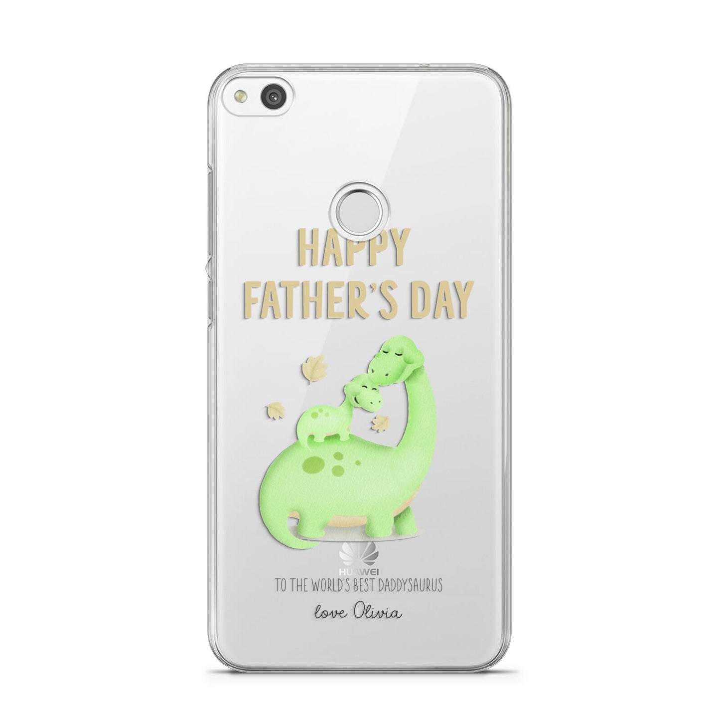 Happy Fathers Day Dino Huawei P8 Lite Case