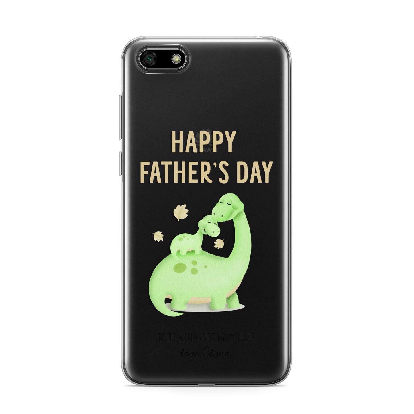 Happy Fathers Day Dino Huawei Y5 Prime 2018 Phone Case