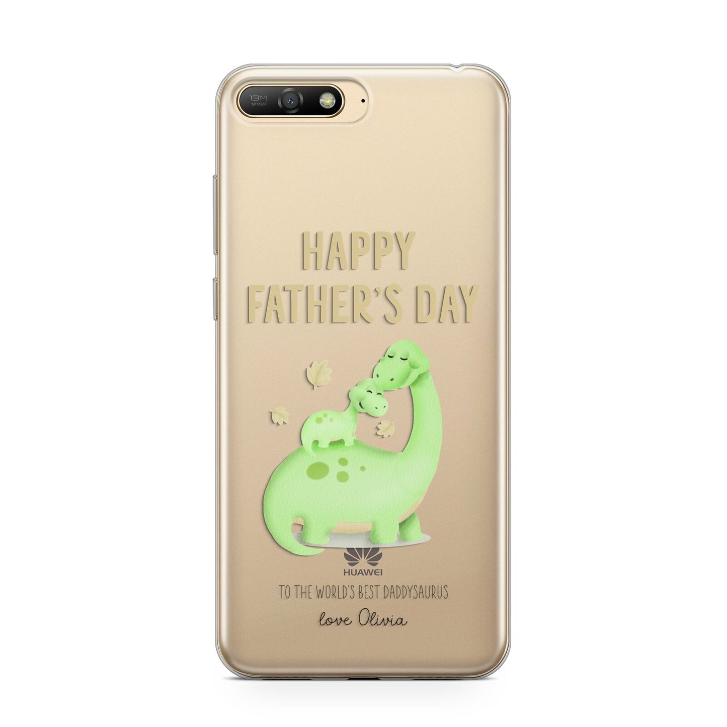 Happy Fathers Day Dino Huawei Y6 2018