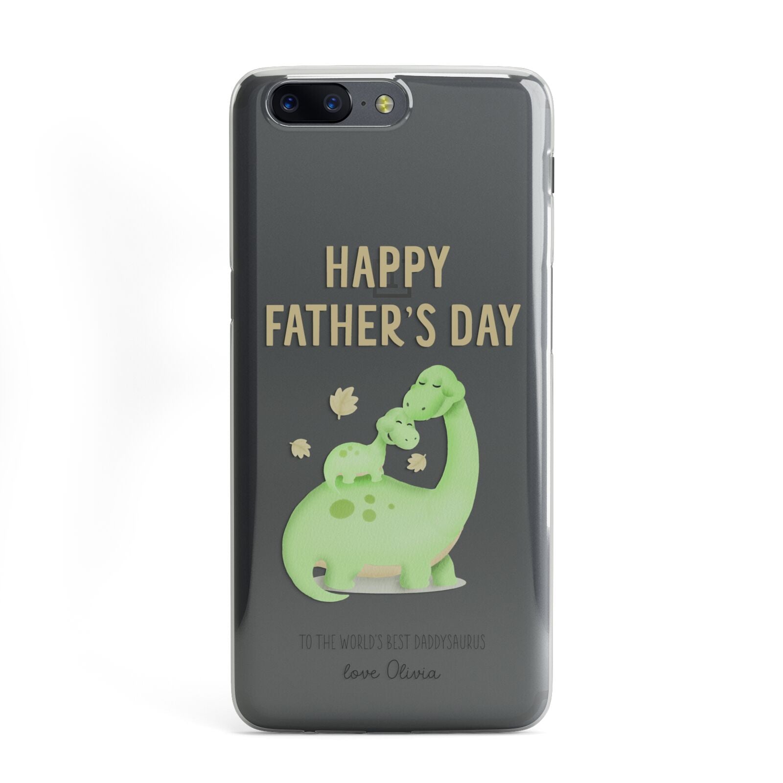 Happy Fathers Day Dino OnePlus Case