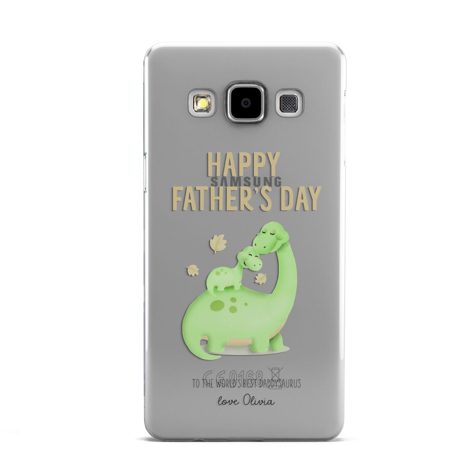 Happy Fathers Day Dino Samsung Galaxy A5 Case