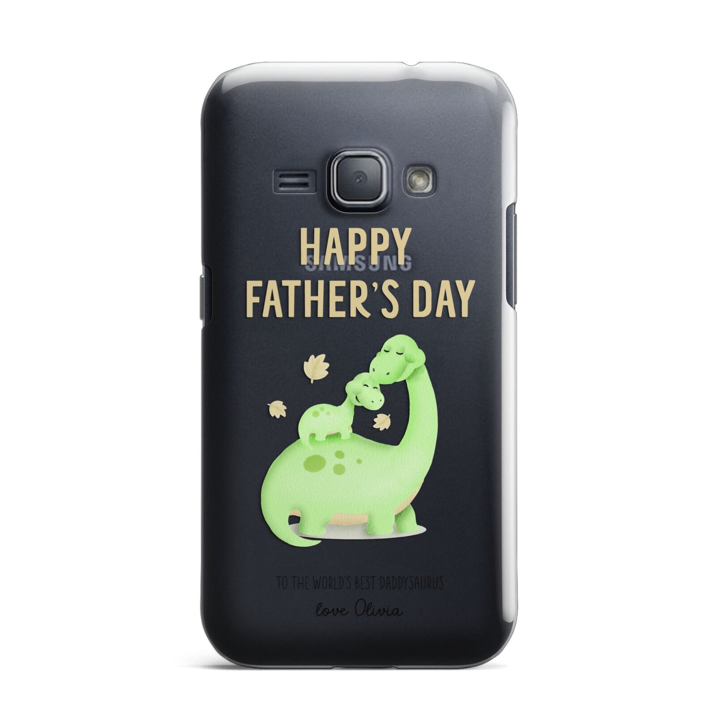 Happy Fathers Day Dino Samsung Galaxy J1 2016 Case