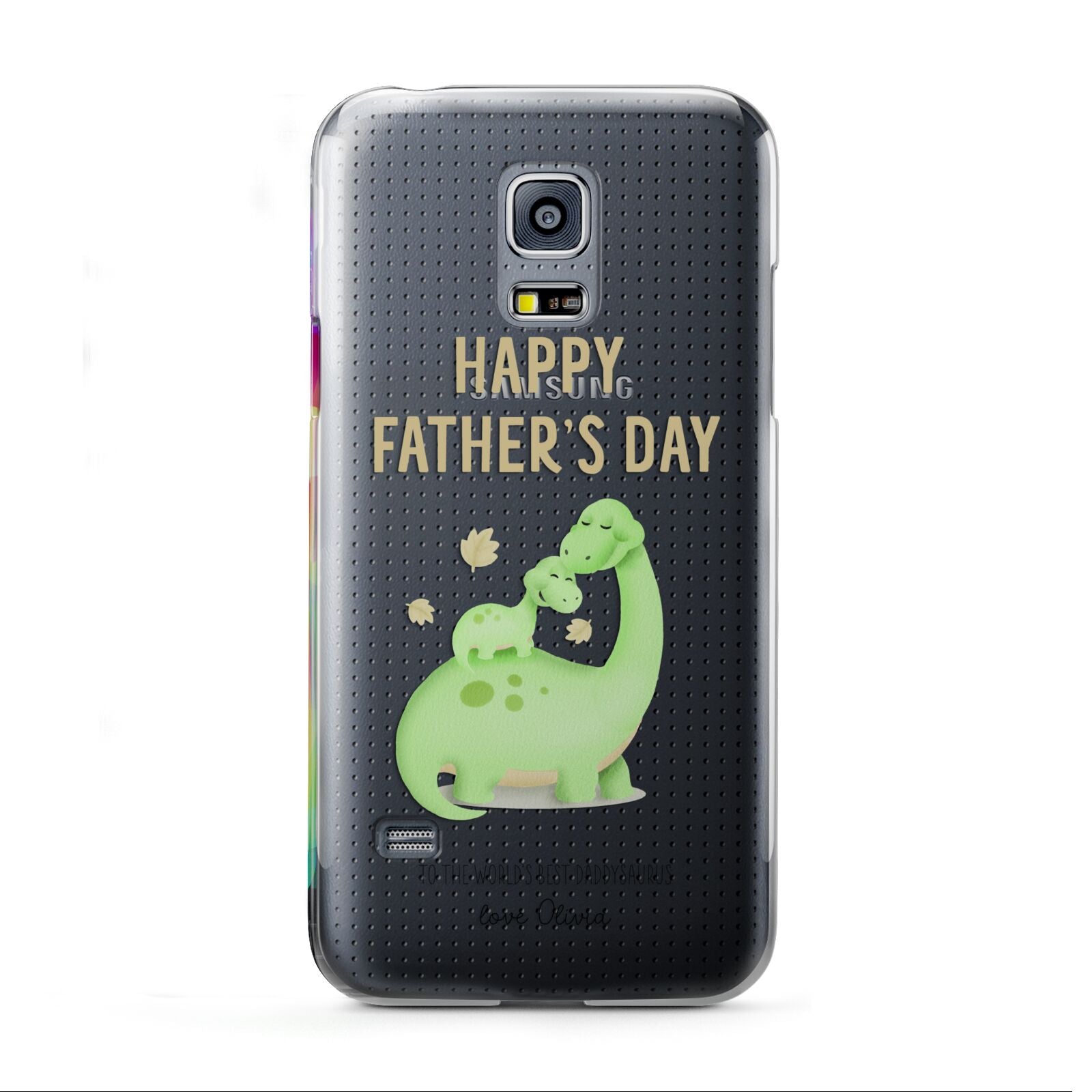 Happy Fathers Day Dino Samsung Galaxy S5 Mini Case