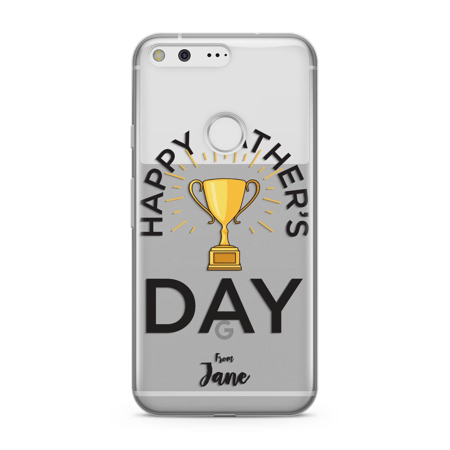 Happy Fathers Day Google Pixel Case