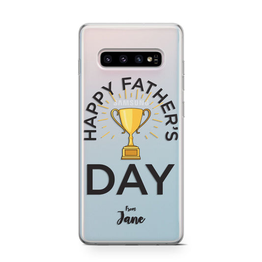 Happy Fathers Day Protective Samsung Galaxy Case