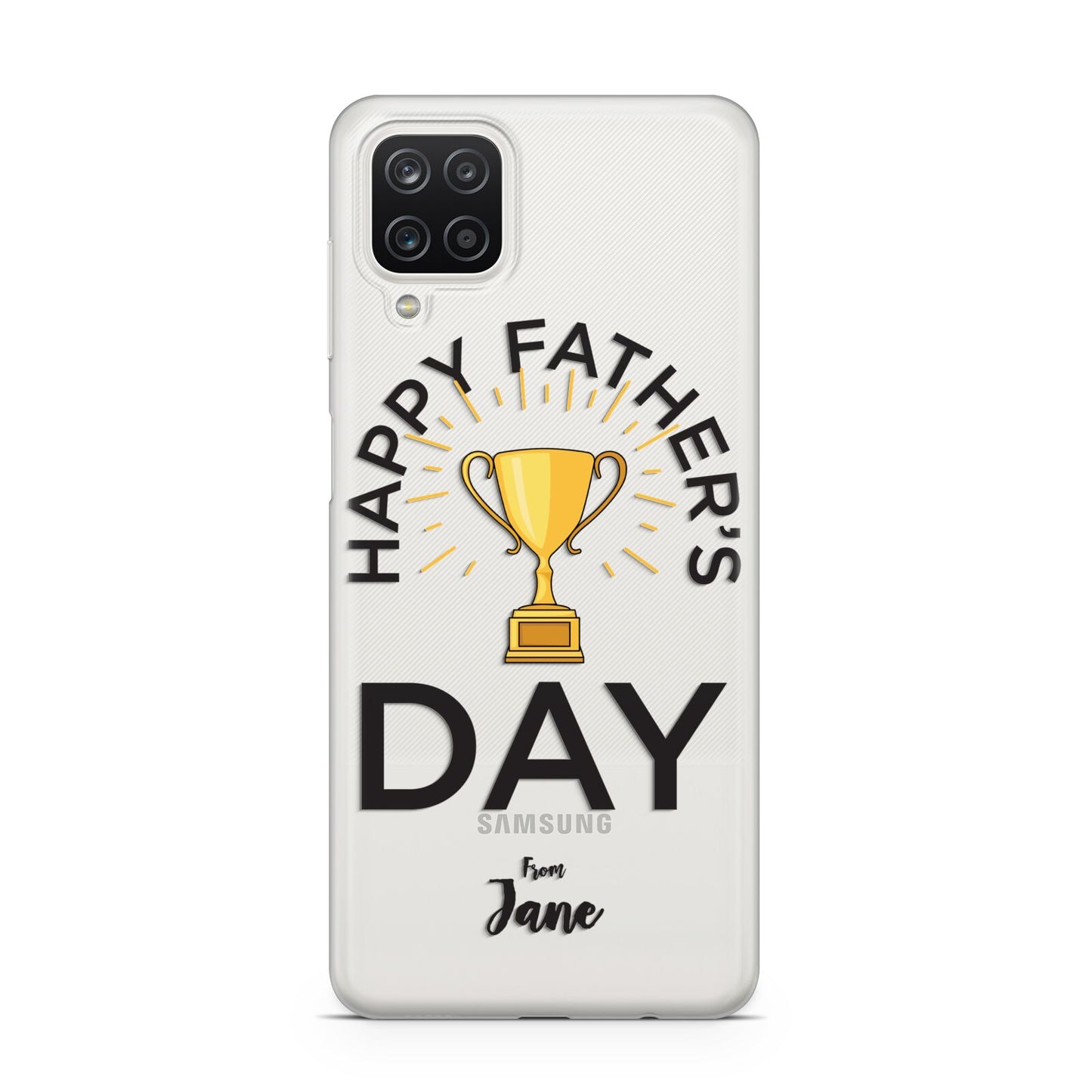 Happy Fathers Day Samsung A12 Case