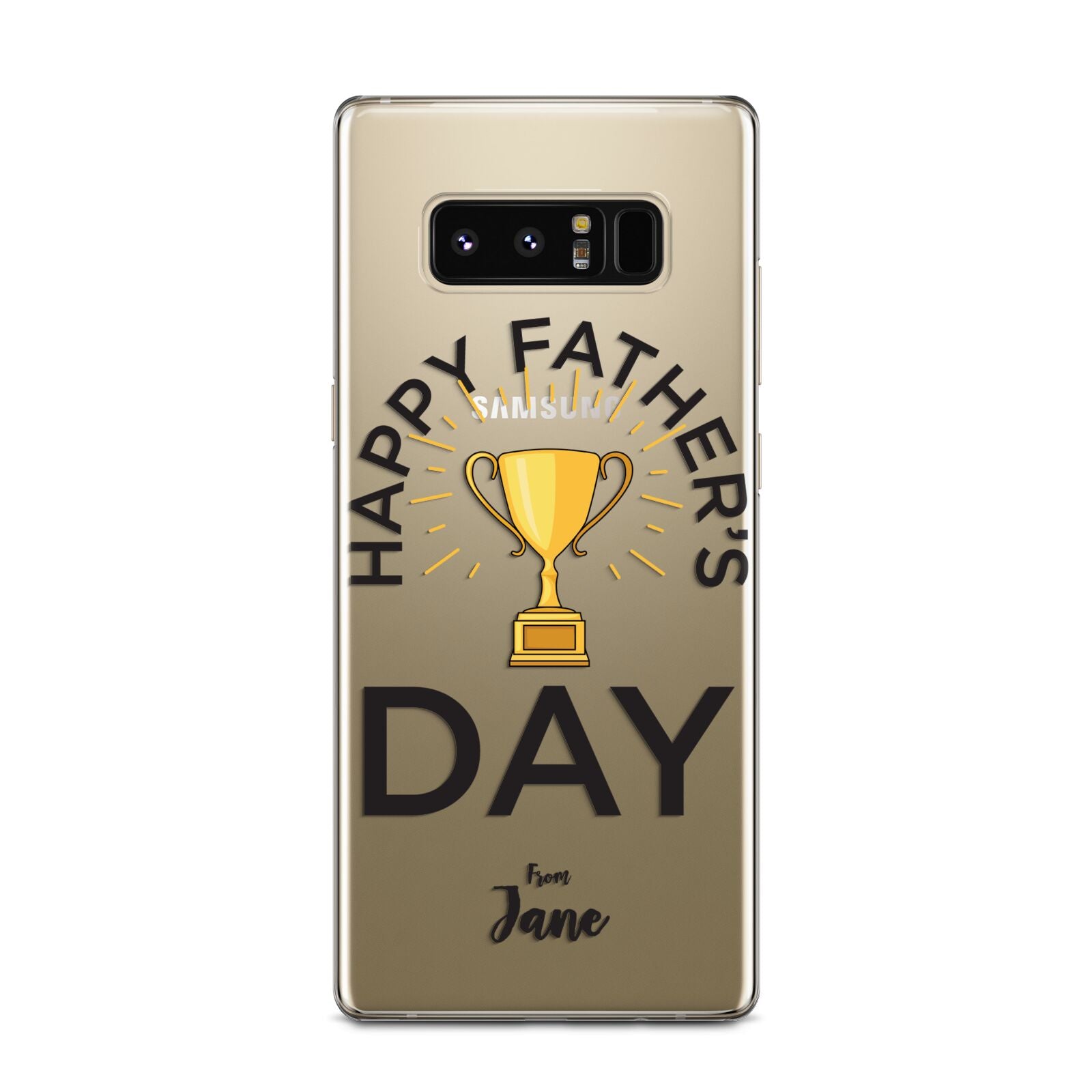 Happy Fathers Day Samsung Galaxy Note 8 Case