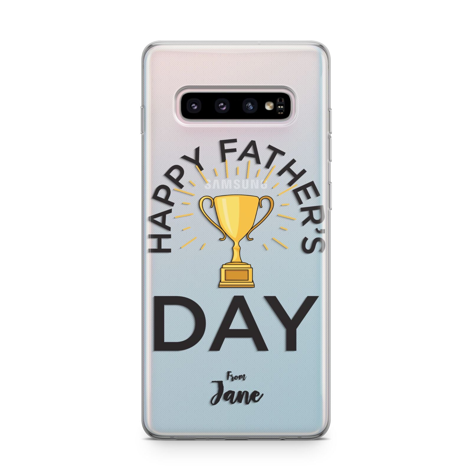 Happy Fathers Day Samsung Galaxy S10 Plus Case