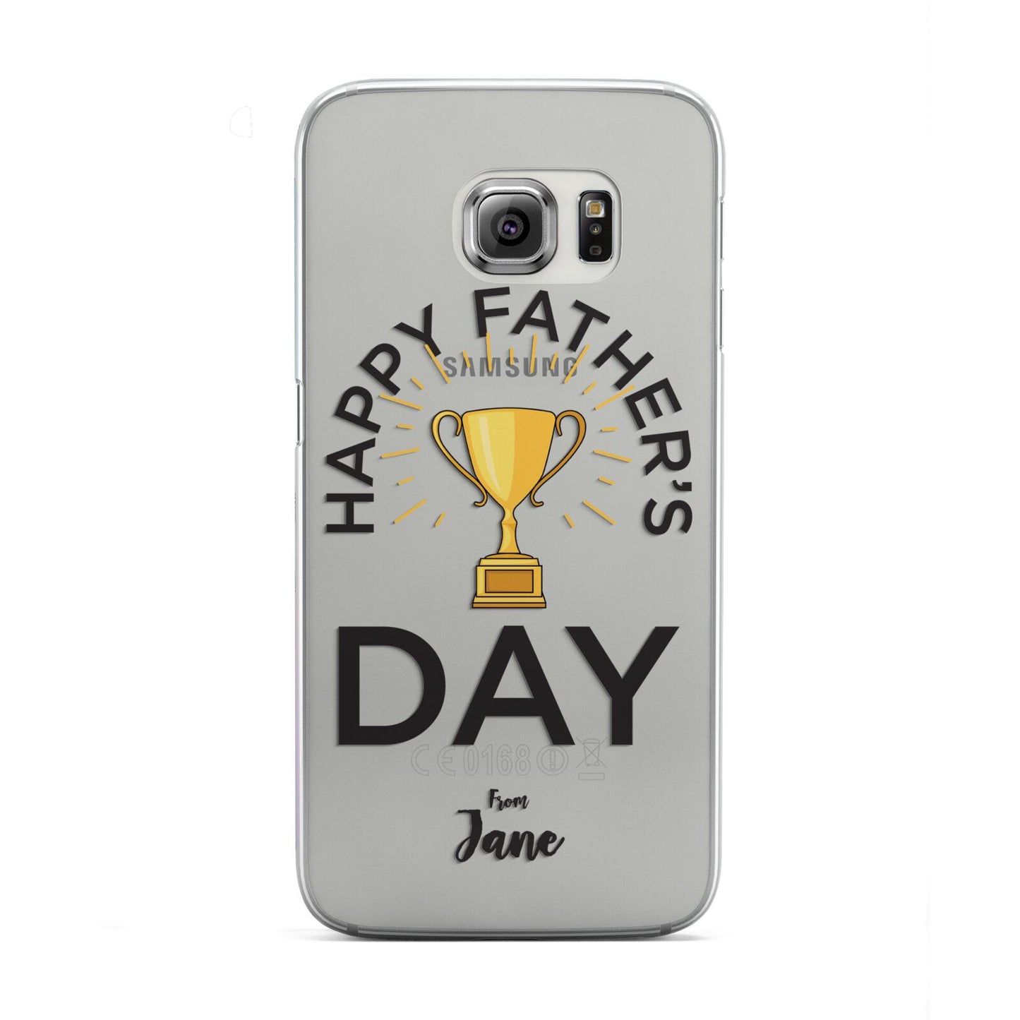 Happy Fathers Day Samsung Galaxy S6 Edge Case