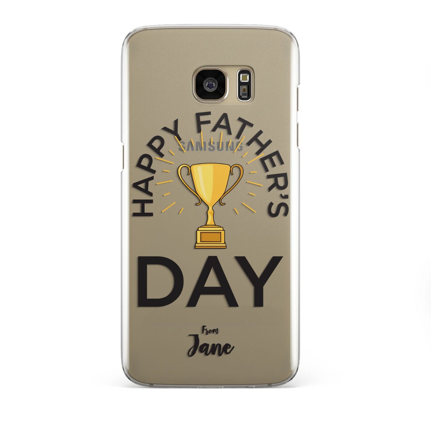 Happy Fathers Day Samsung Galaxy S7 Edge Case