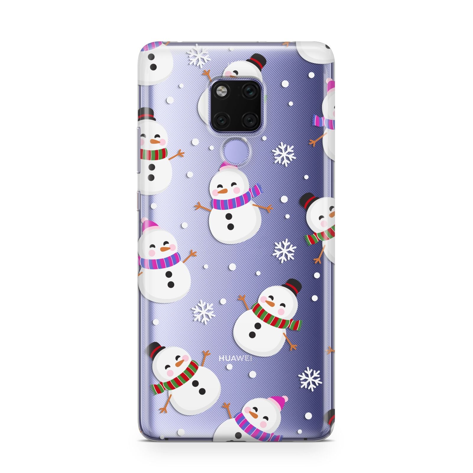 Happy Snowmen Illustrations Huawei Mate 20X Phone Case