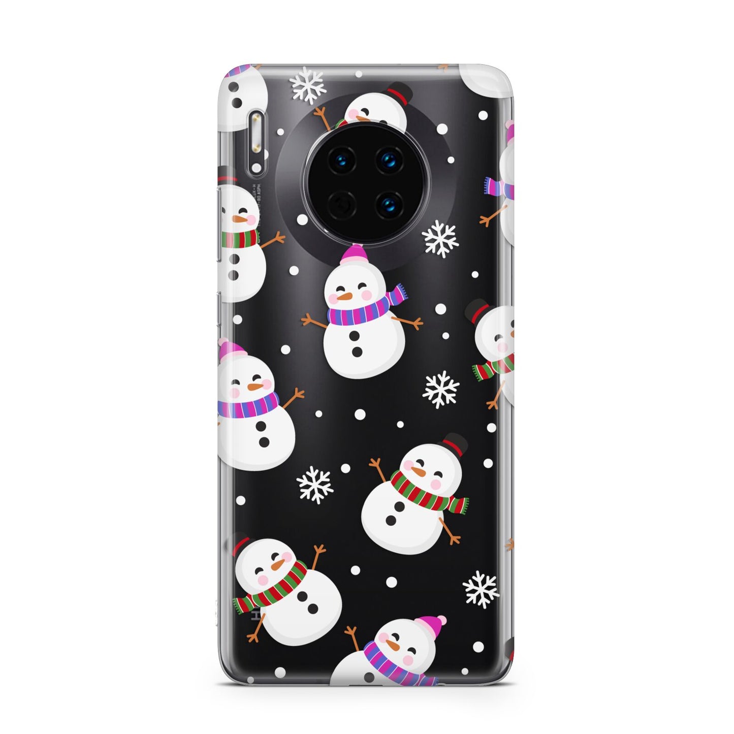 Happy Snowmen Illustrations Huawei Mate 30