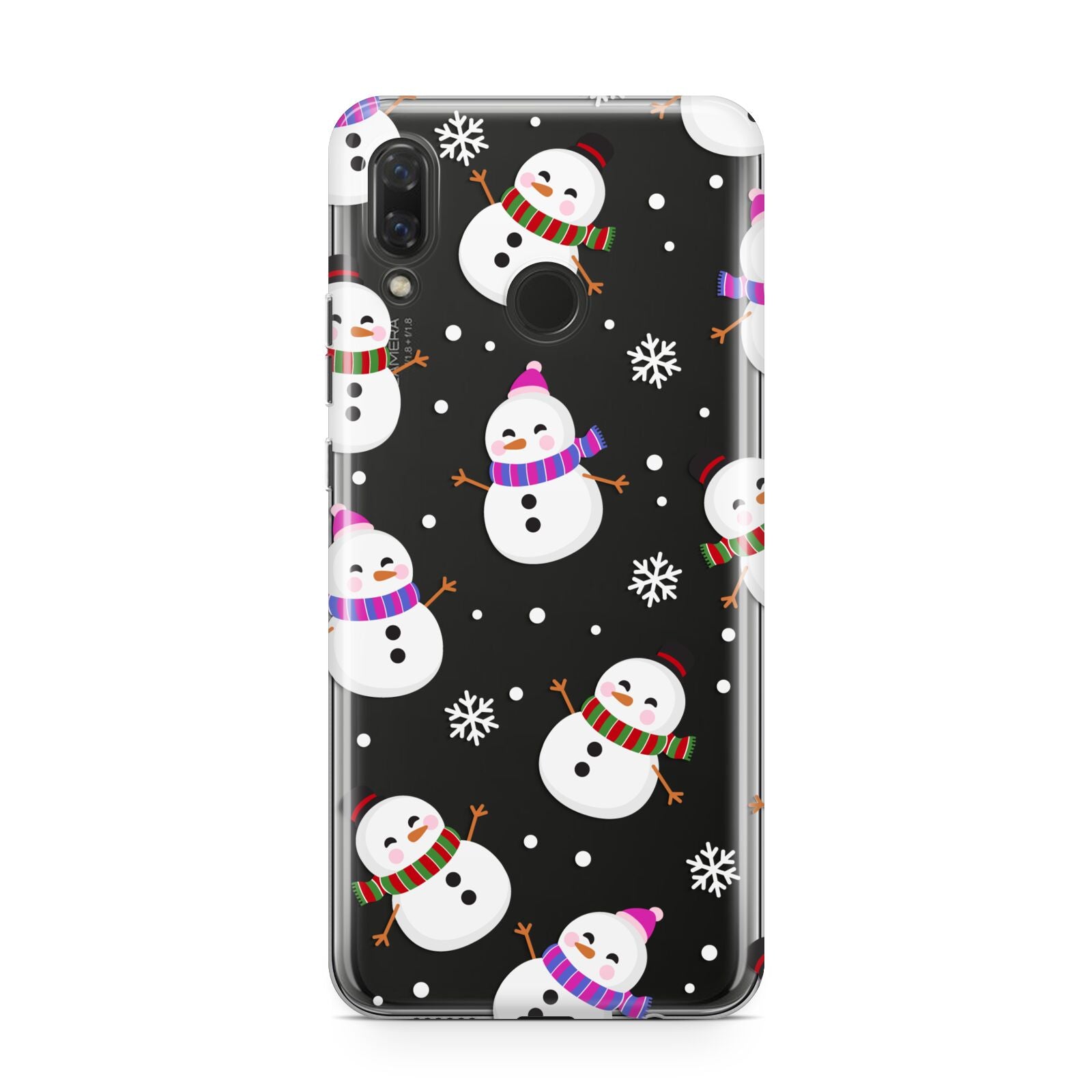 Happy Snowmen Illustrations Huawei Nova 3 Phone Case