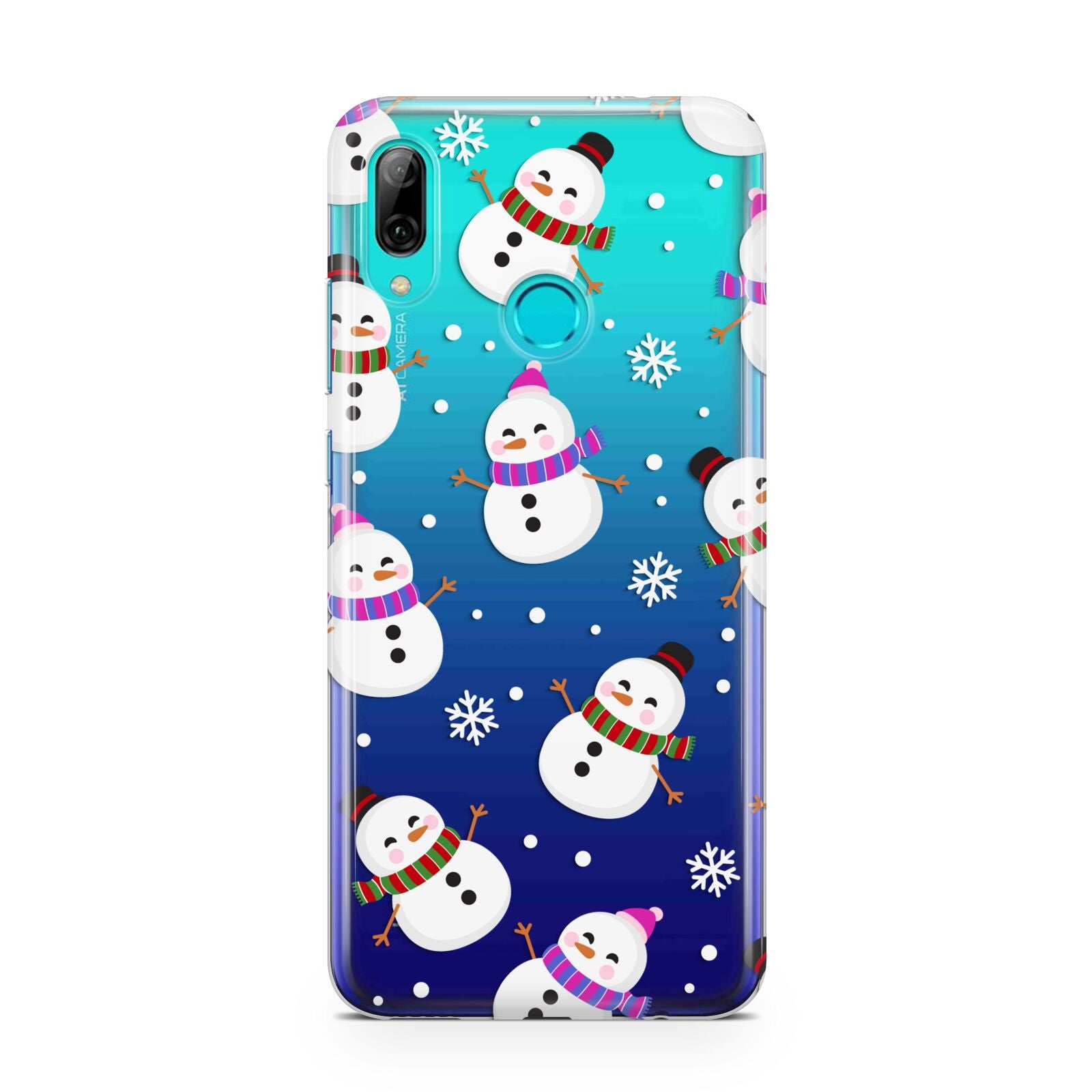 Happy Snowmen Illustrations Huawei P Smart 2019 Case